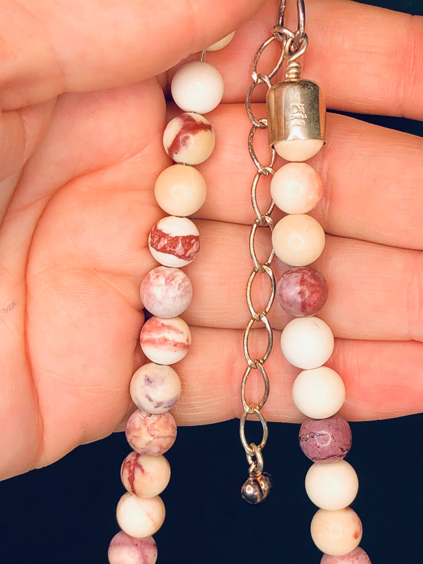 Mookaite Jasper Matching Necklace+Earring Set