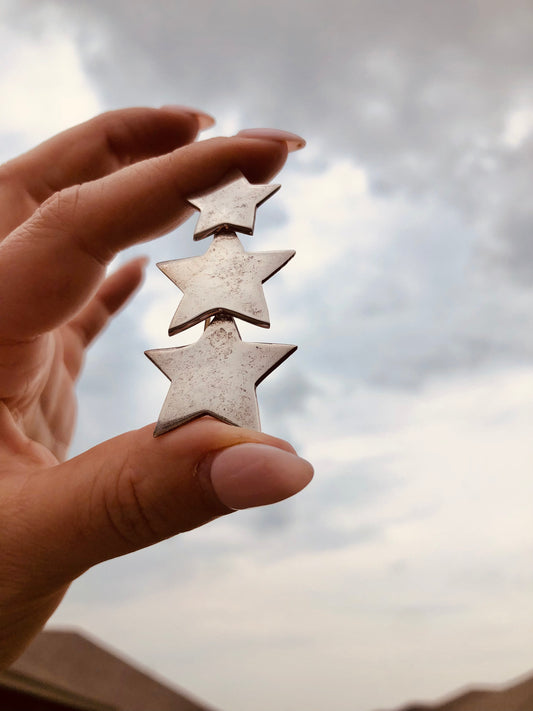 Sterling Shooting Star Pin/Brooch