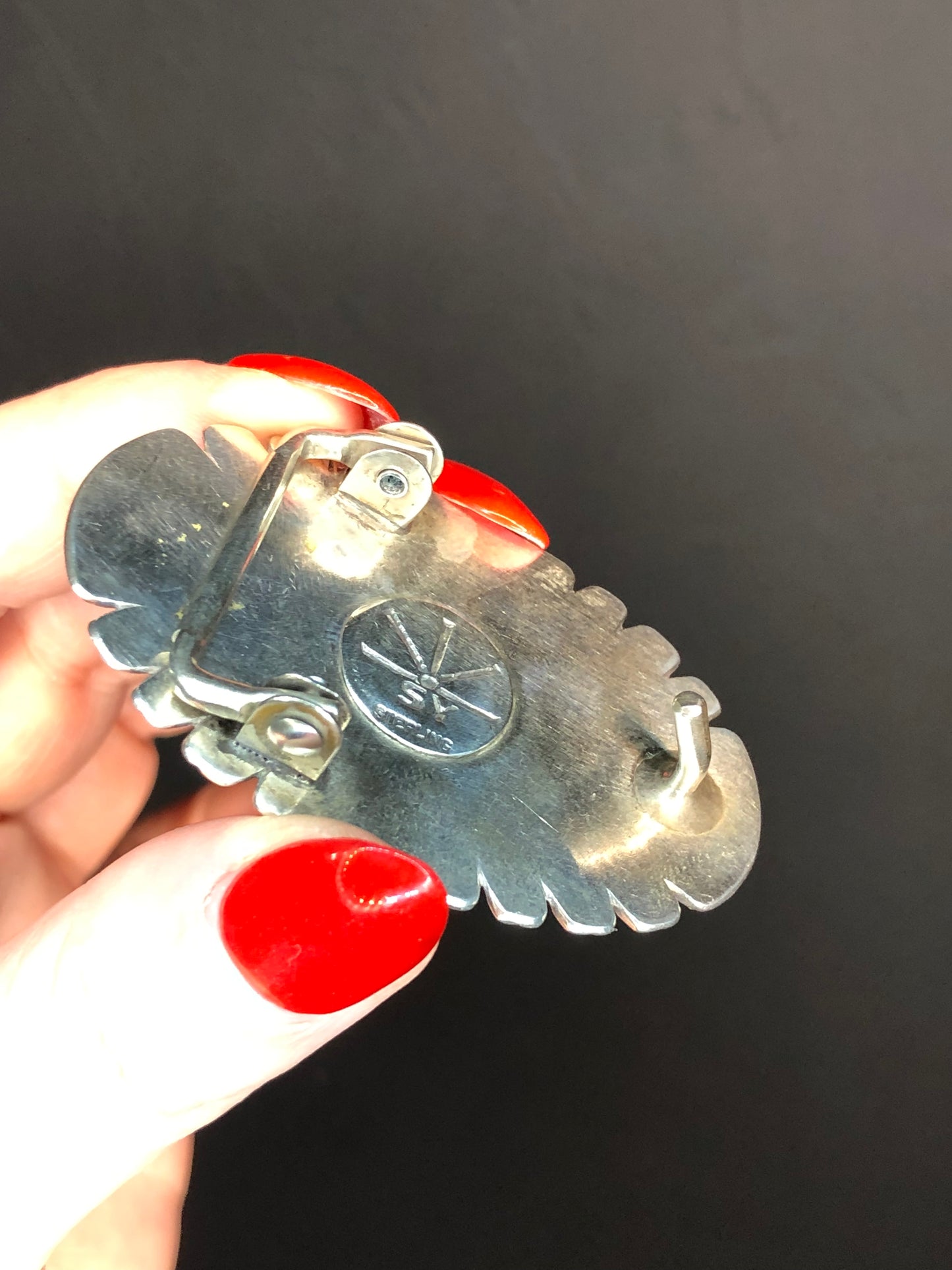 Sterling SY Belt Buckle