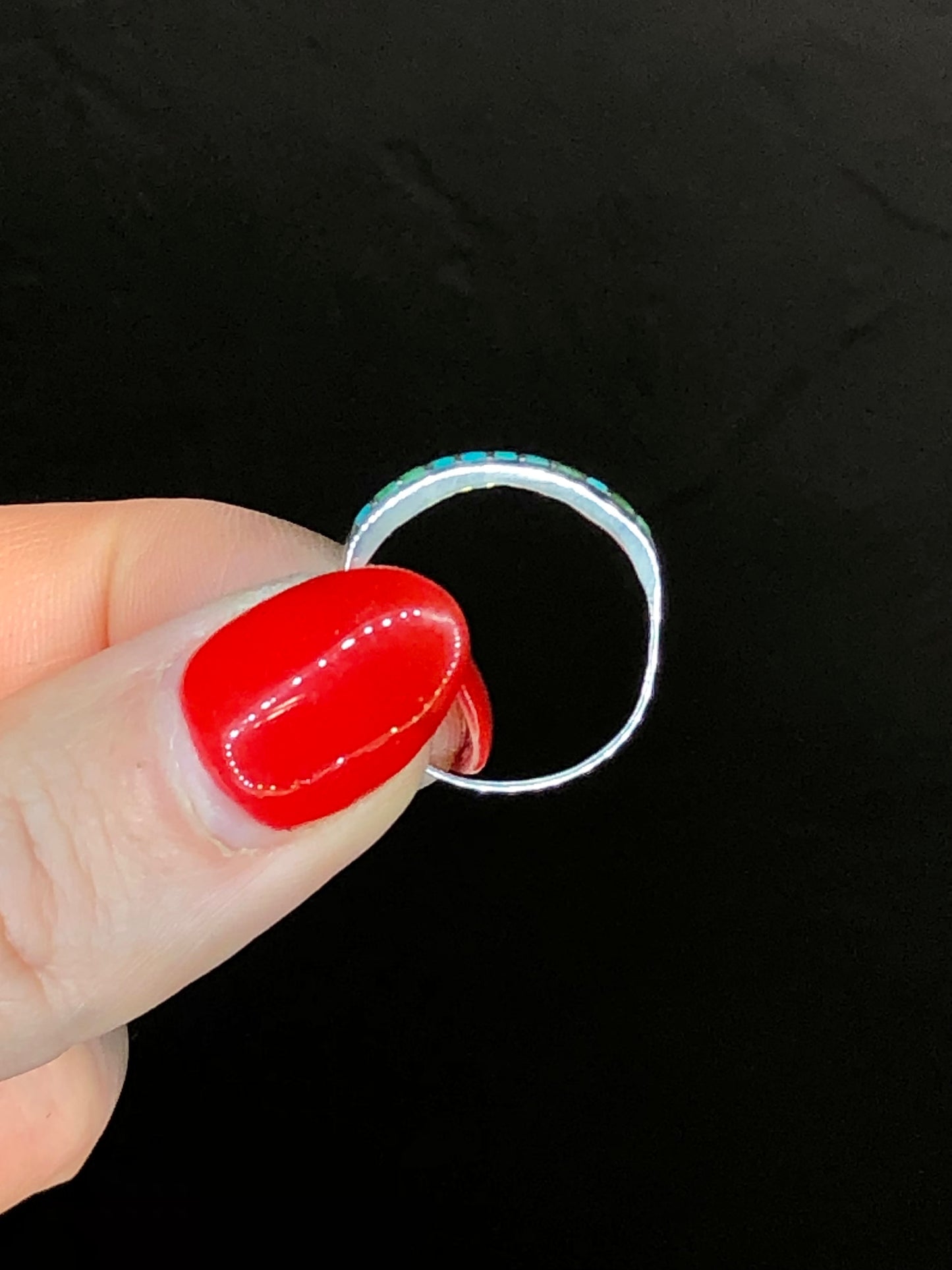 Sterling Turquoise Band