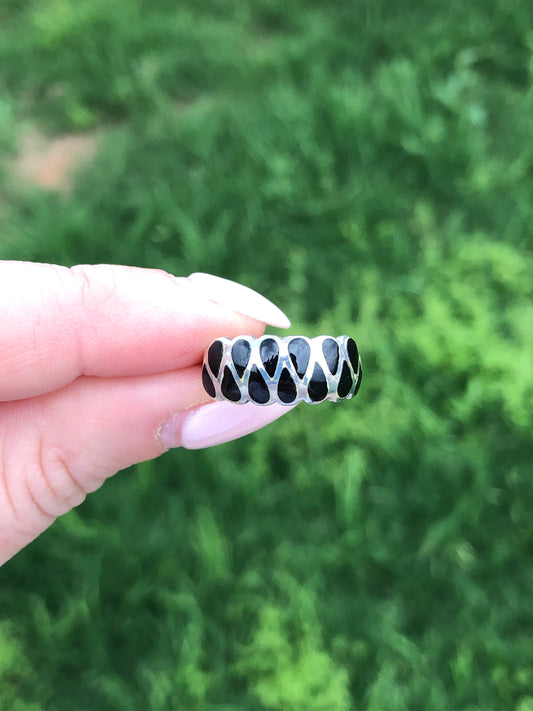 Sterling Black Onyx Ring