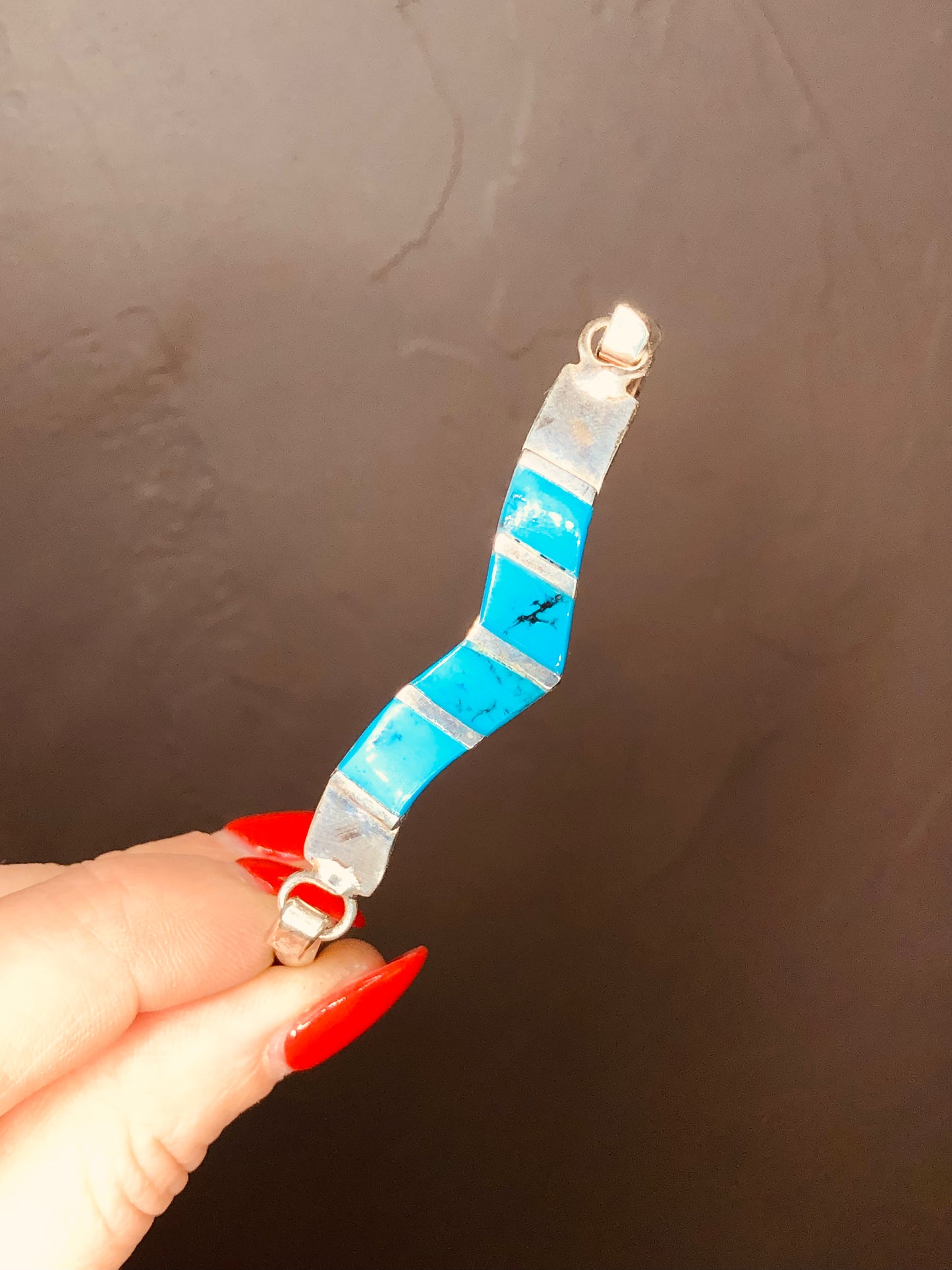 Sterling Silver Turquoise Bangle Bracelet