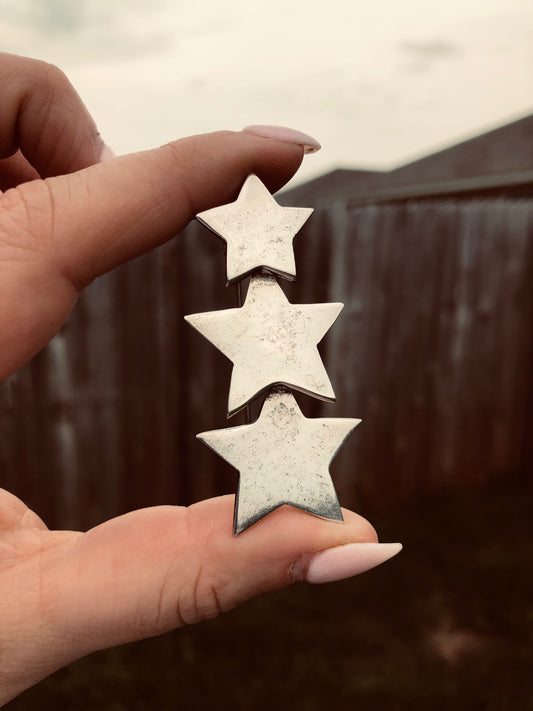 Sterling Shooting Star Pin/Brooch