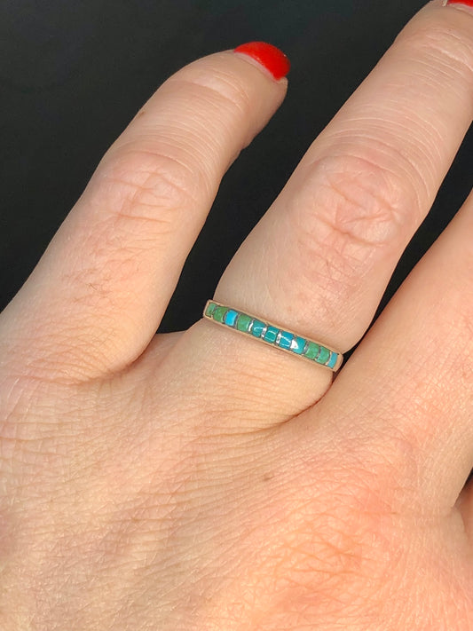 Sterling Turquoise Band