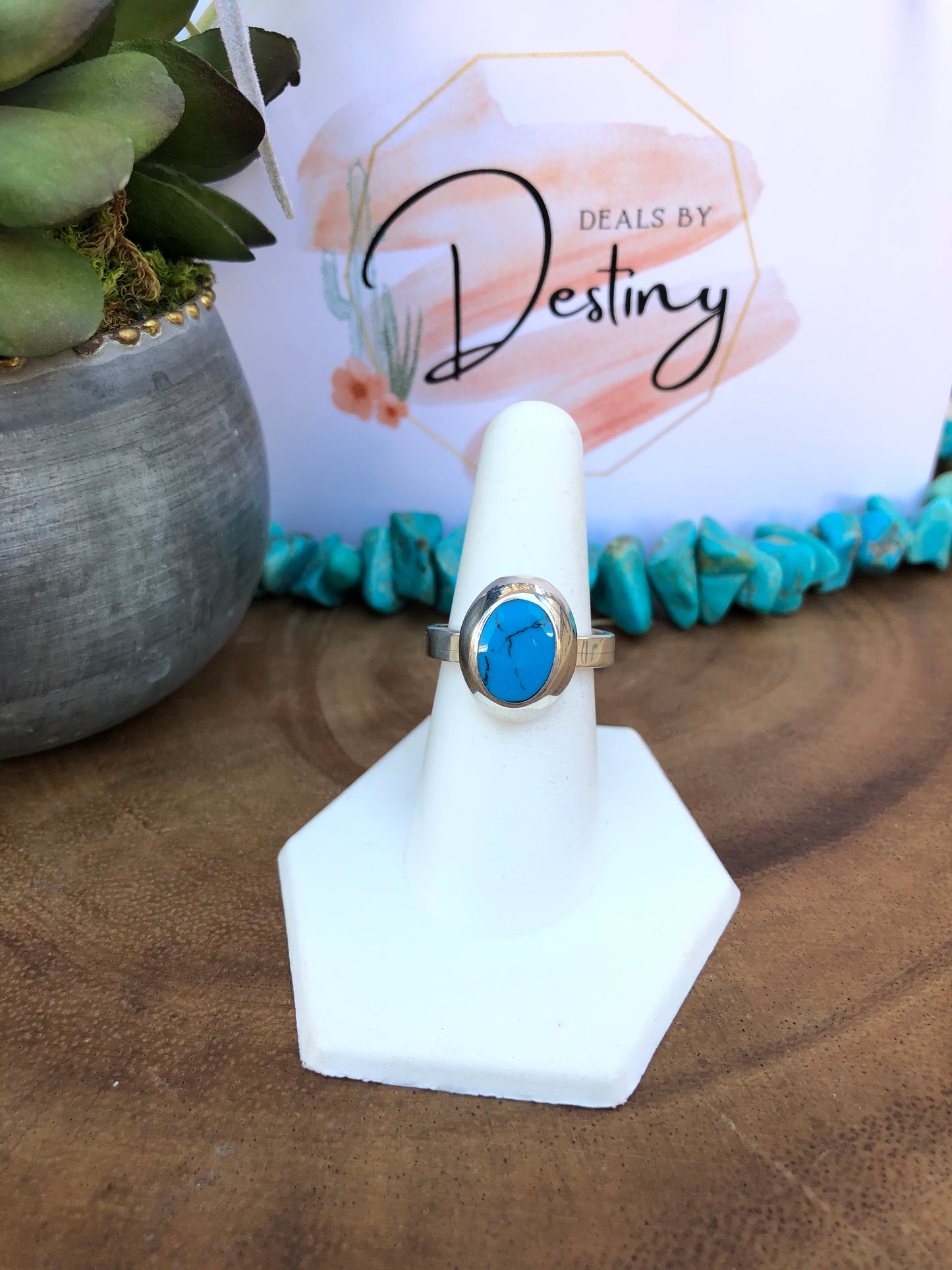 Sterling Silver Turquoise Ring