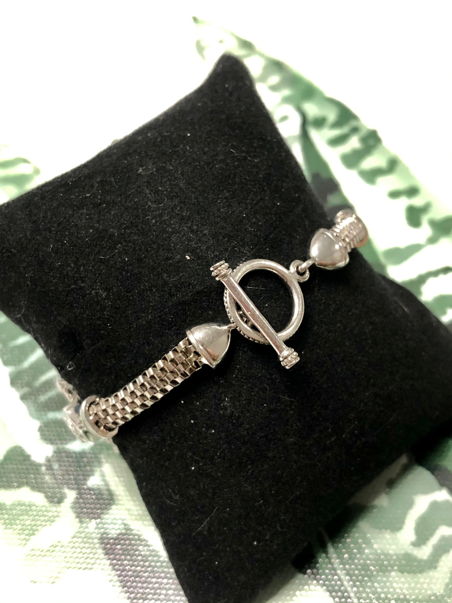 Sterling Silver Amethyst Bracelet