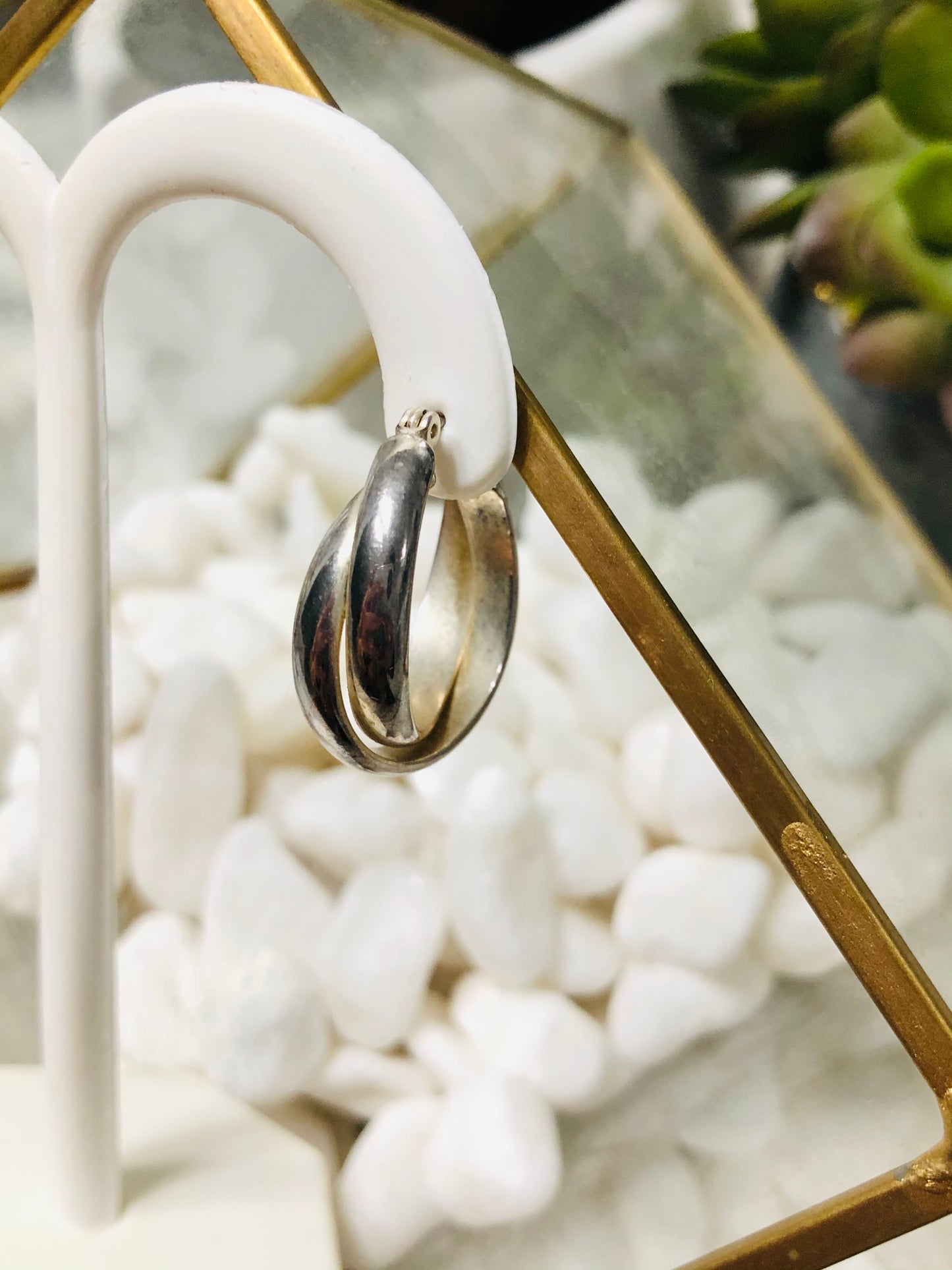 Sterling Hoop Earrings