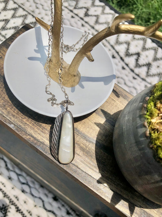 Sterling MOP Necklace