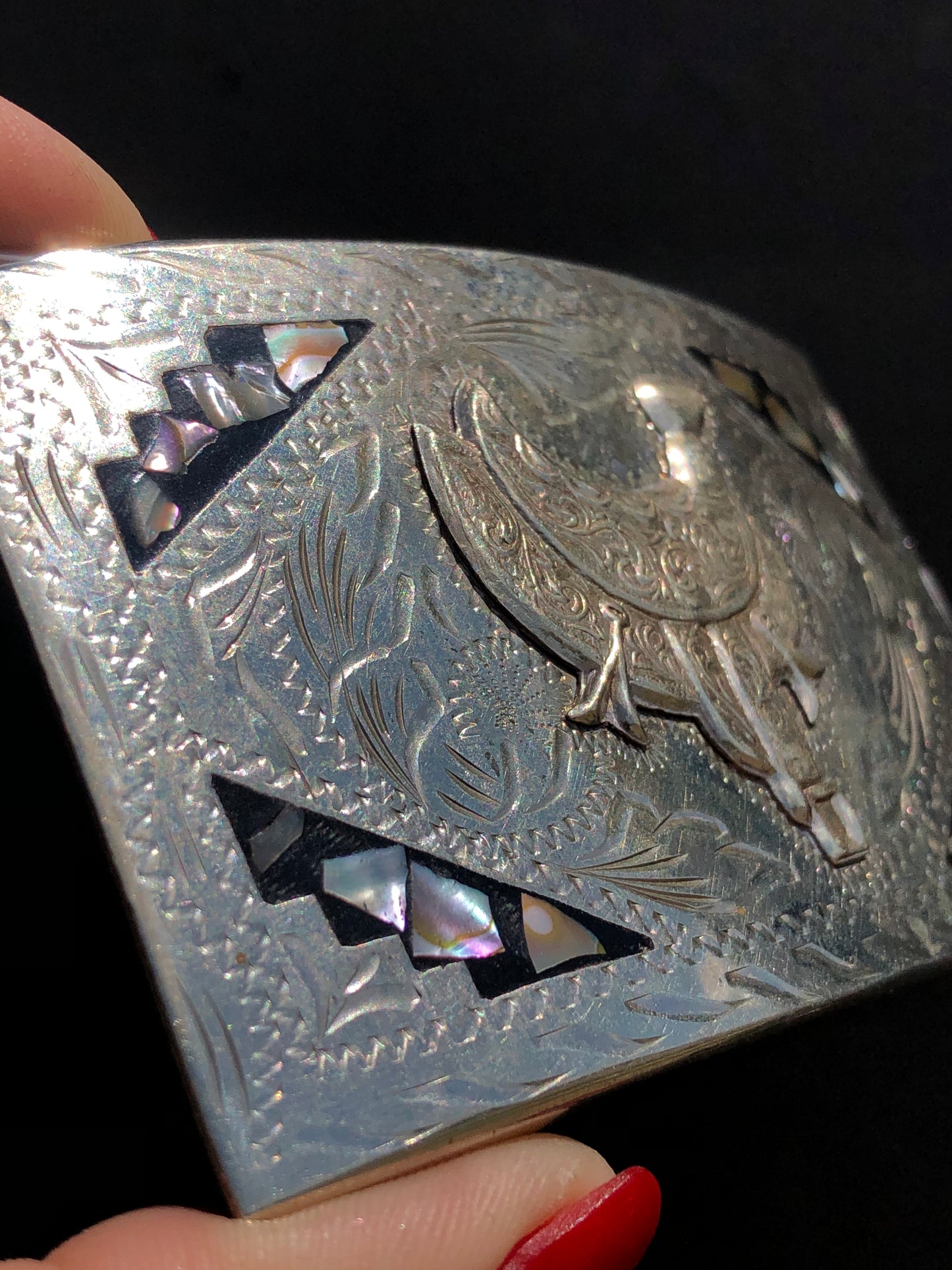 Alpaca Cowboy Belt Buckle