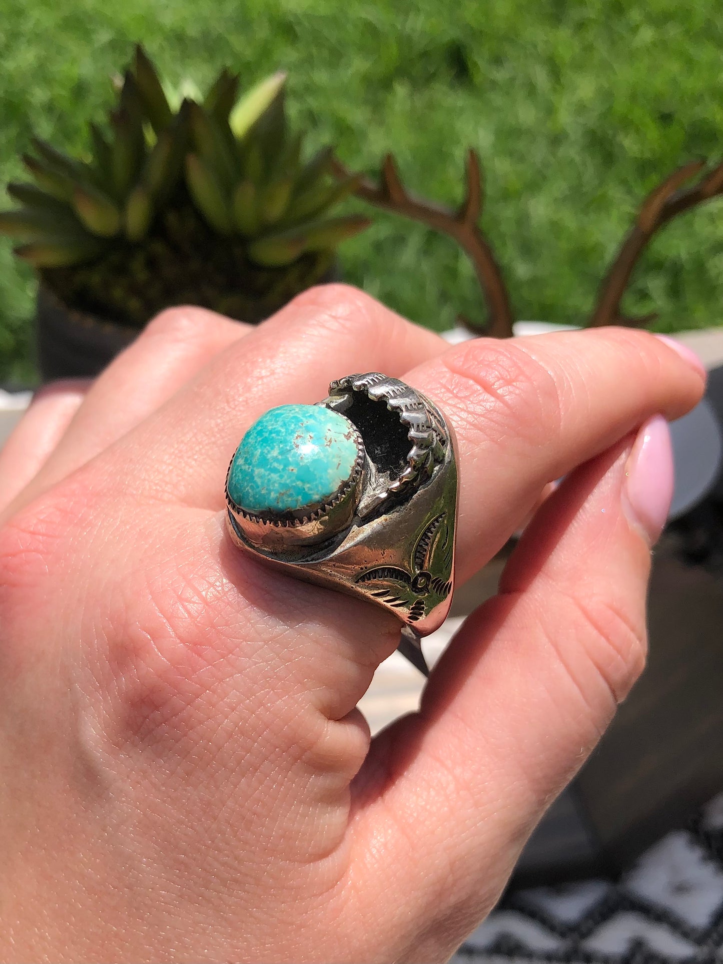 Sterling Turquoise Ring