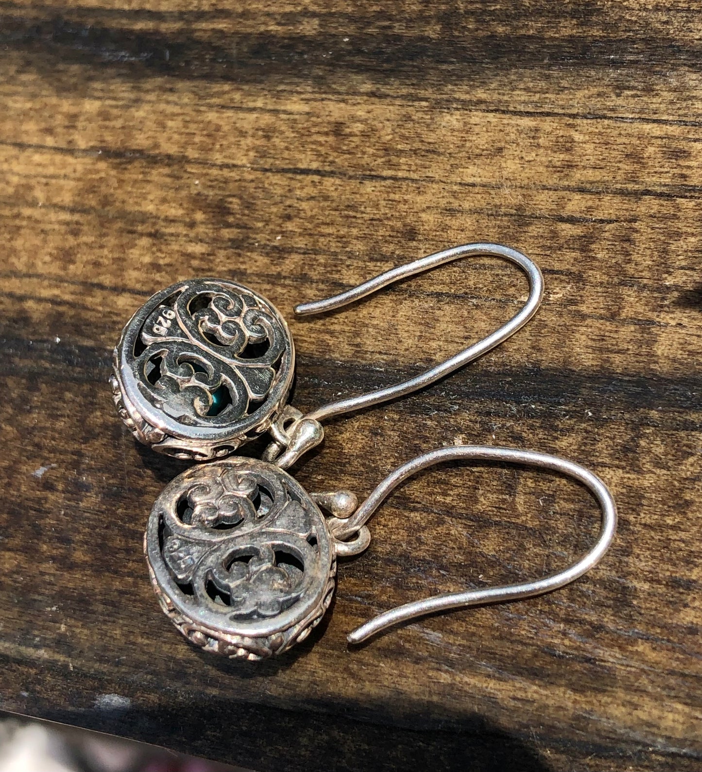 Sterling Turquoise Earrings