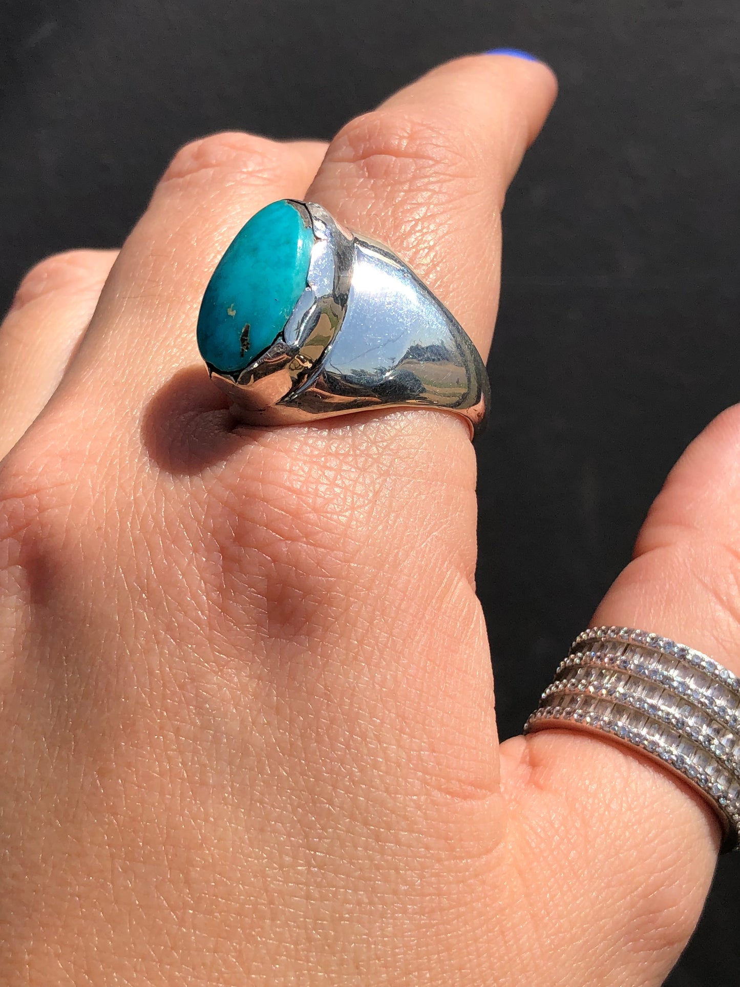 Sterling Turquoise Ring