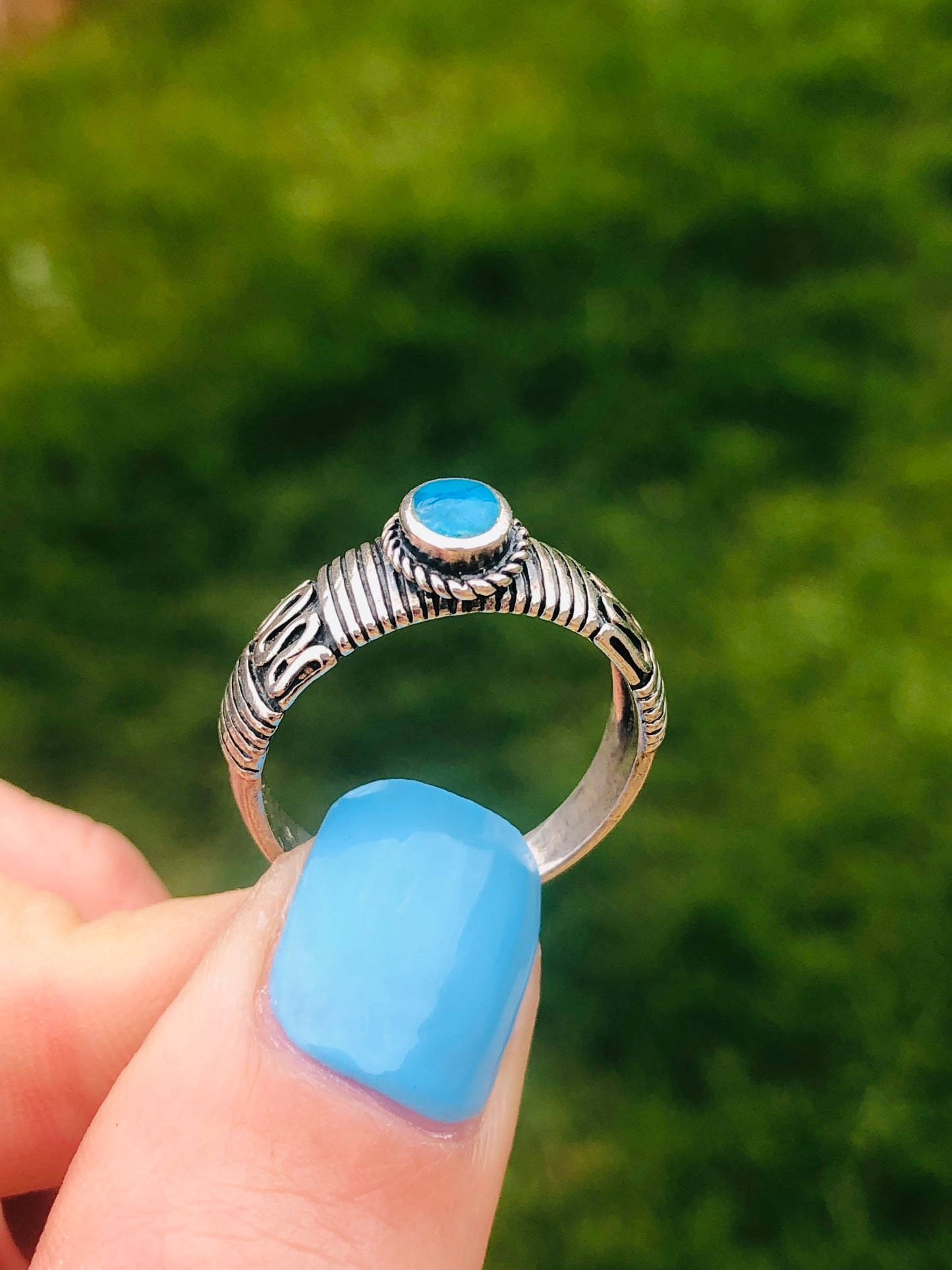 Sterling Silver Turquoise Ring