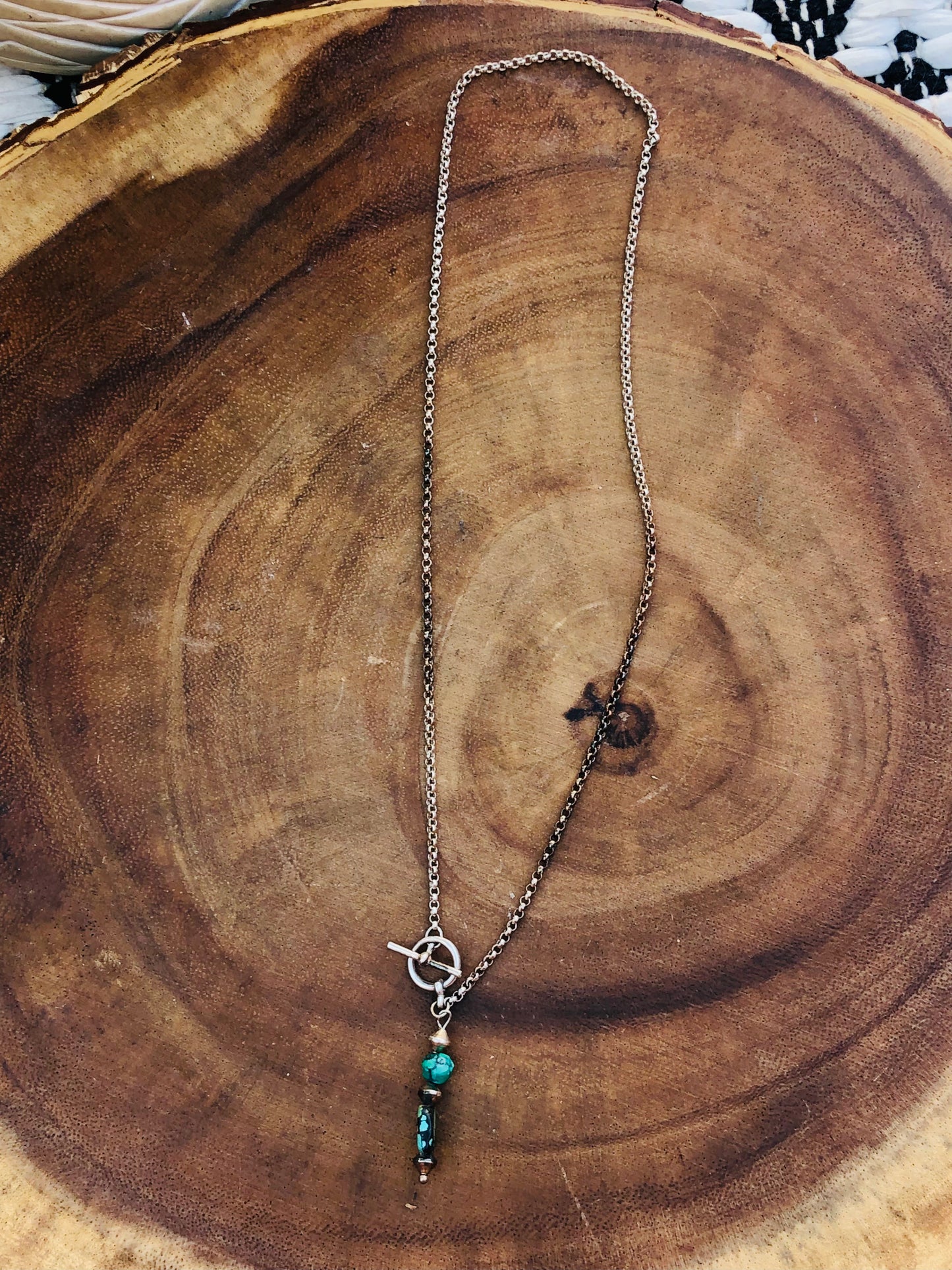 Sterling Turquoise Necklace