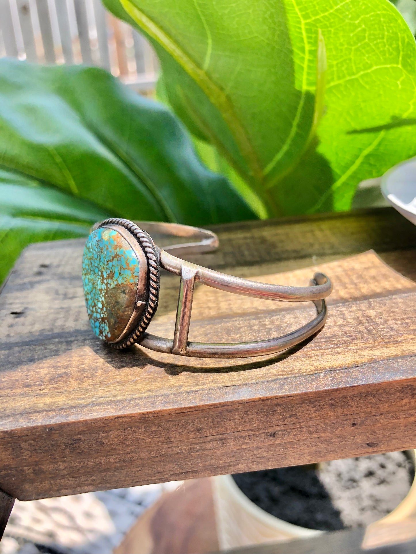 Sterling Turquoise Cuff Bracelet