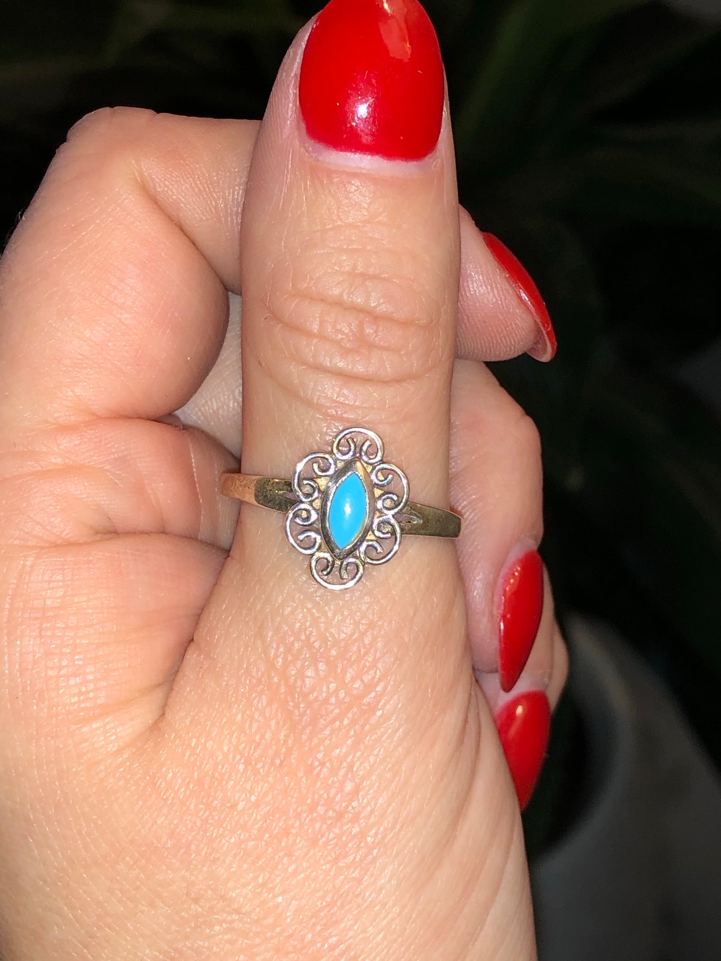 Sterling Turquoise Ring