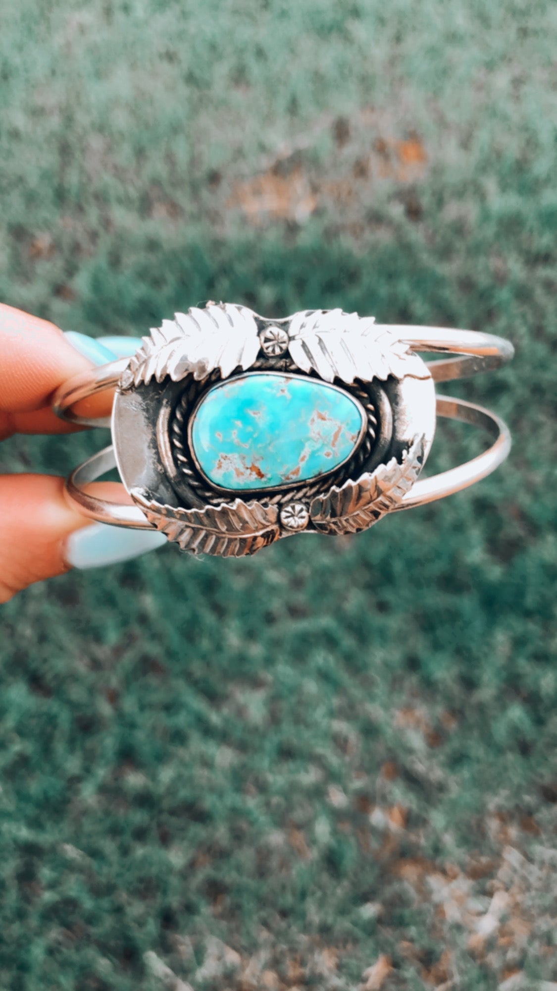 Sterling Turquoise Bracelet