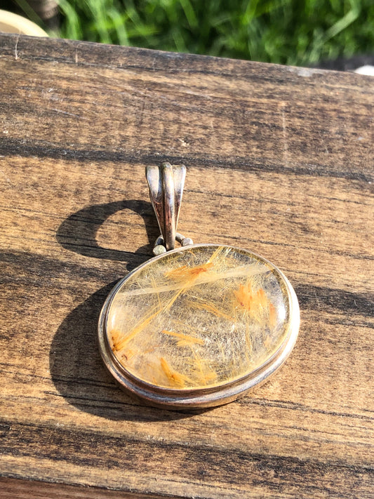 Sterling Agate pendant