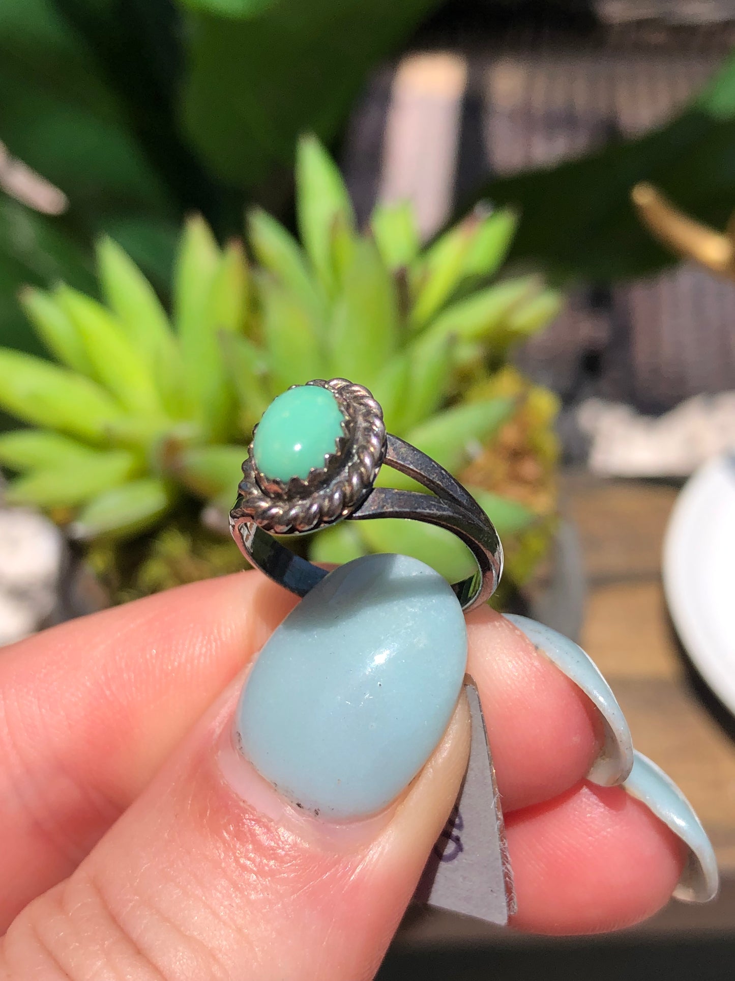 Sterling Silver Turquoise Ring