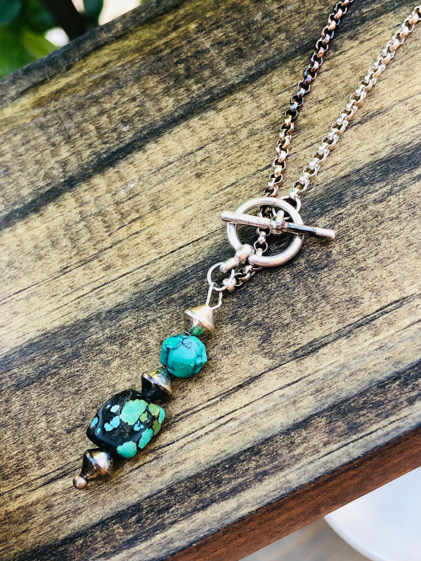 Sterling Turquoise Necklace