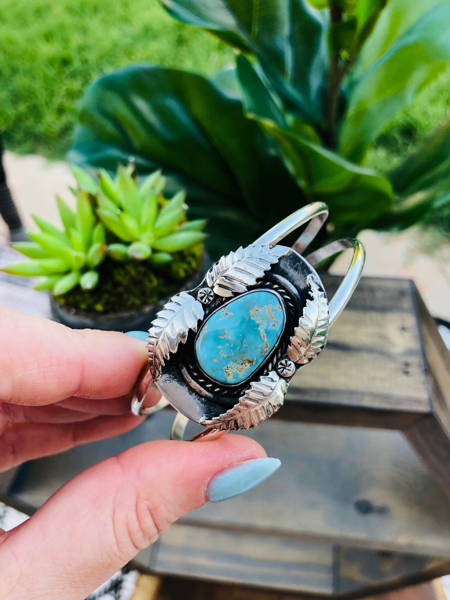 Sterling Turquoise Bracelet
