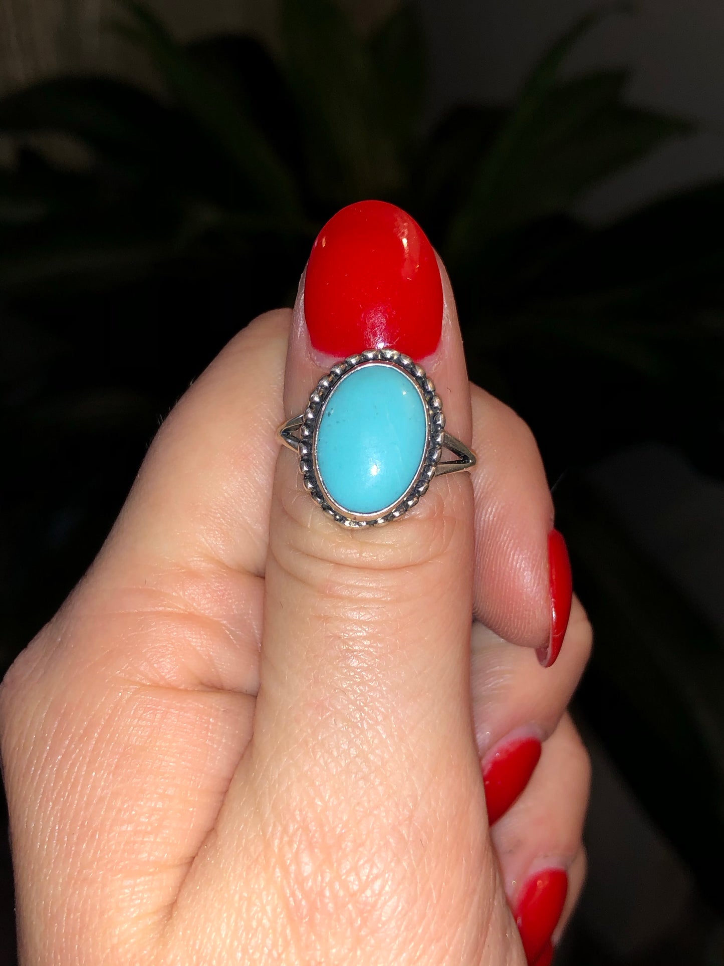 Sterling Turquoise Ring