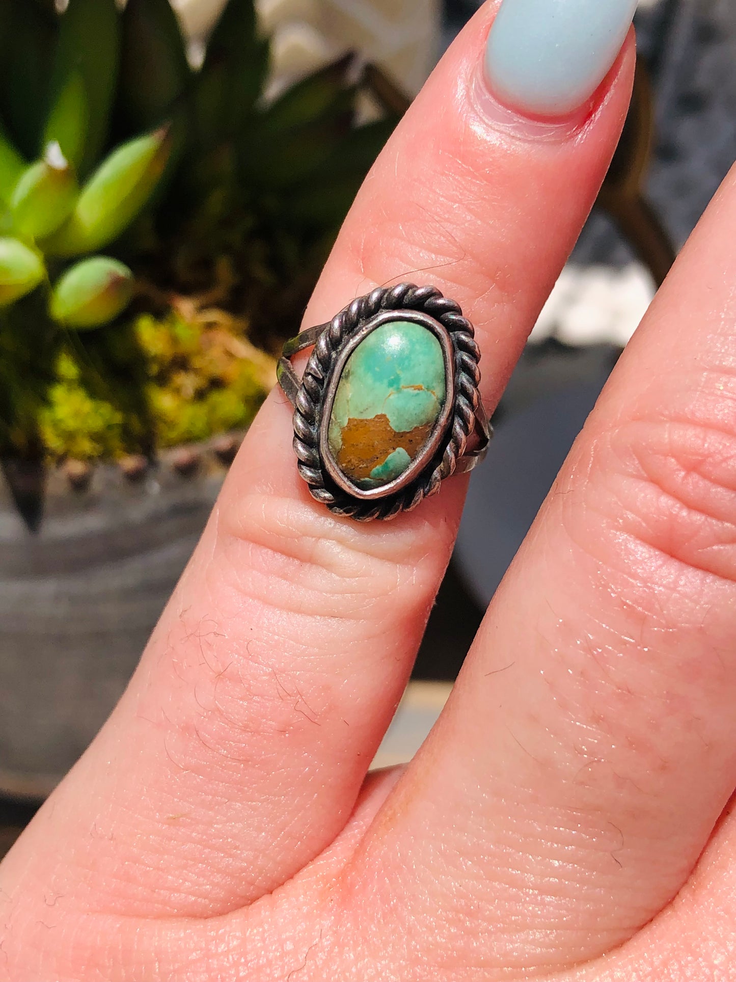 Sterling Turquoise Ring
