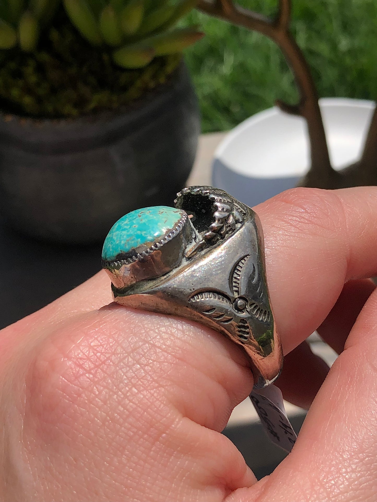 Sterling Turquoise Ring