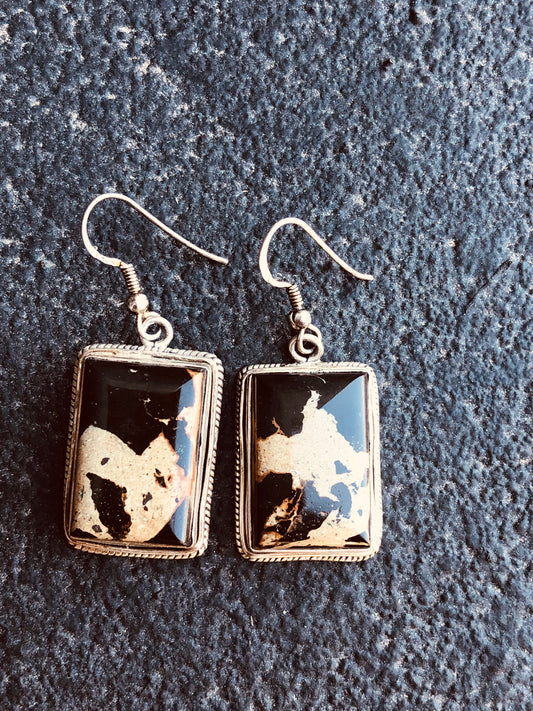 Sterling Silver Wildhorse Earrings