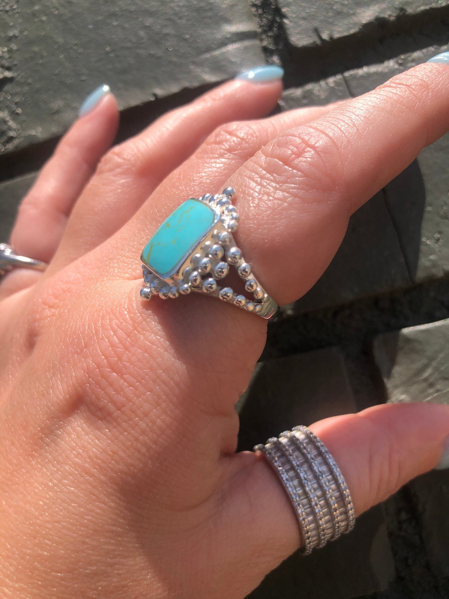Sterling Turquoise Ring