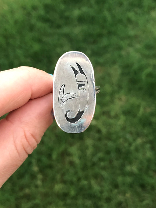 Old Pawn Vintage Sterling Silver Ring