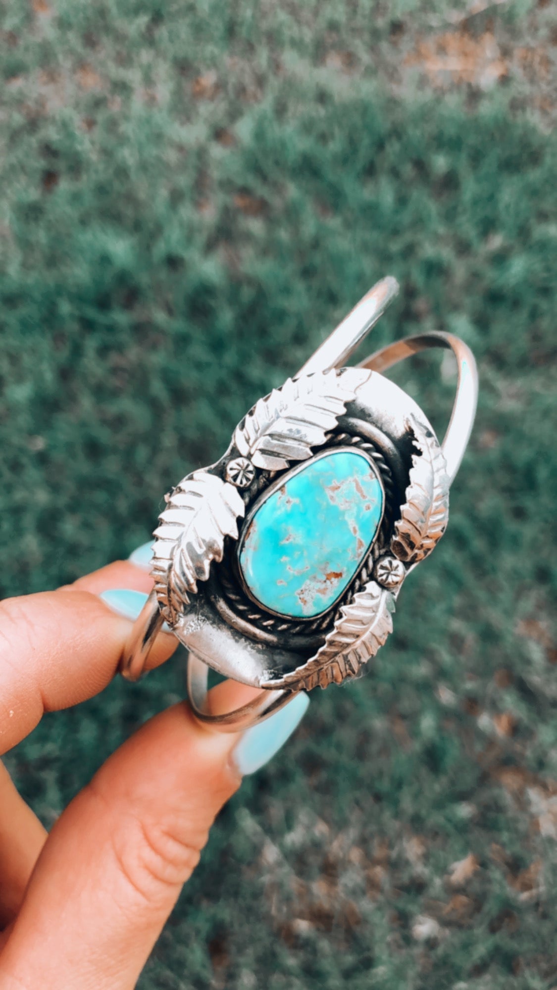 Sterling Turquoise Bracelet