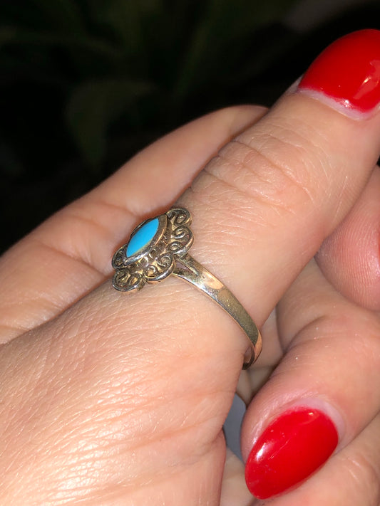 Sterling Turquoise Ring