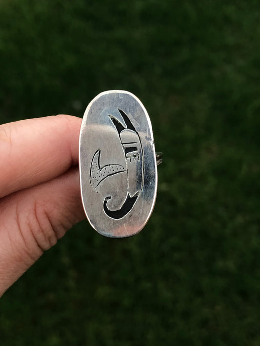 Old Pawn Vintage Sterling Silver Ring