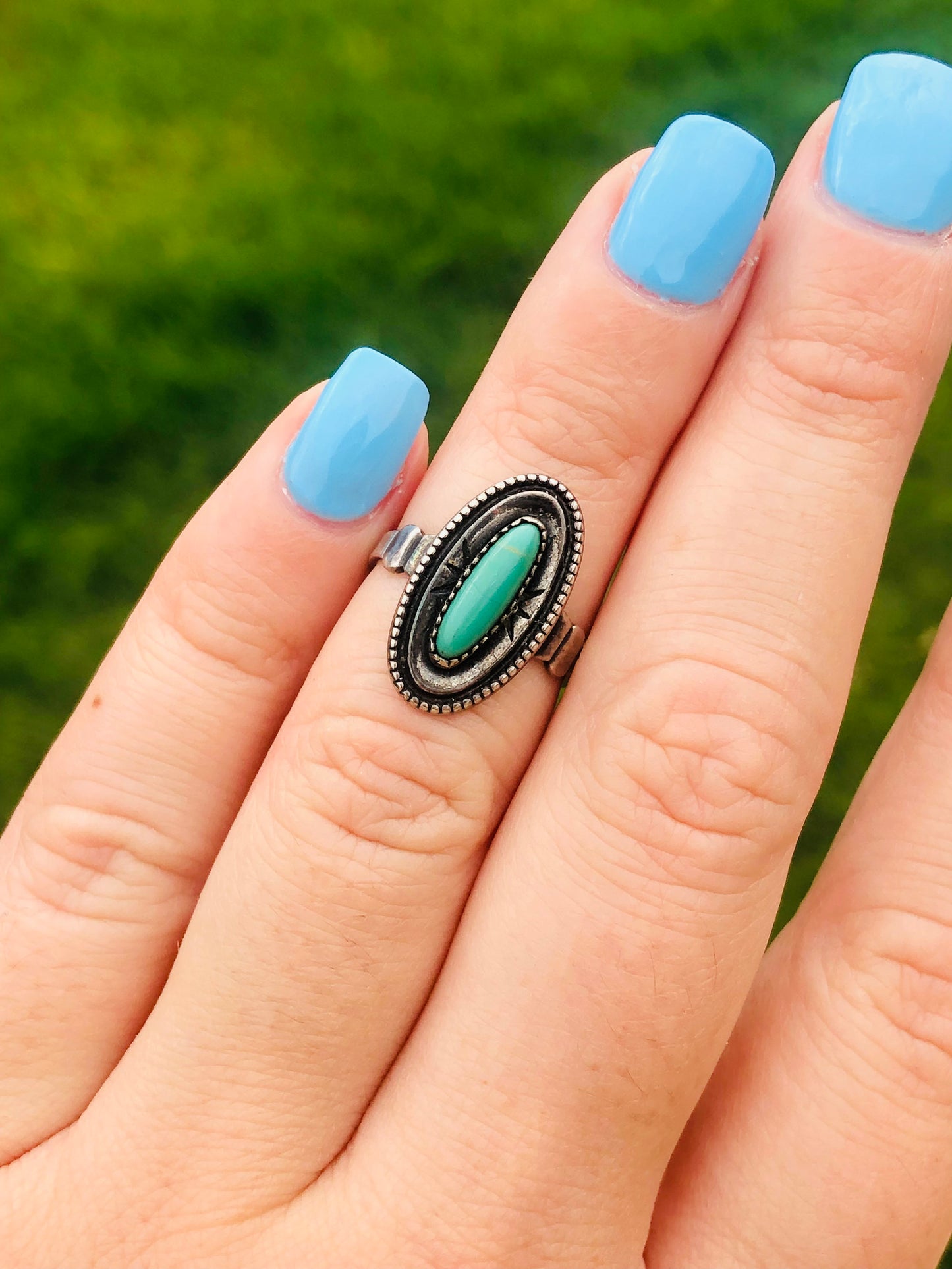 Silver Turquoise Ring