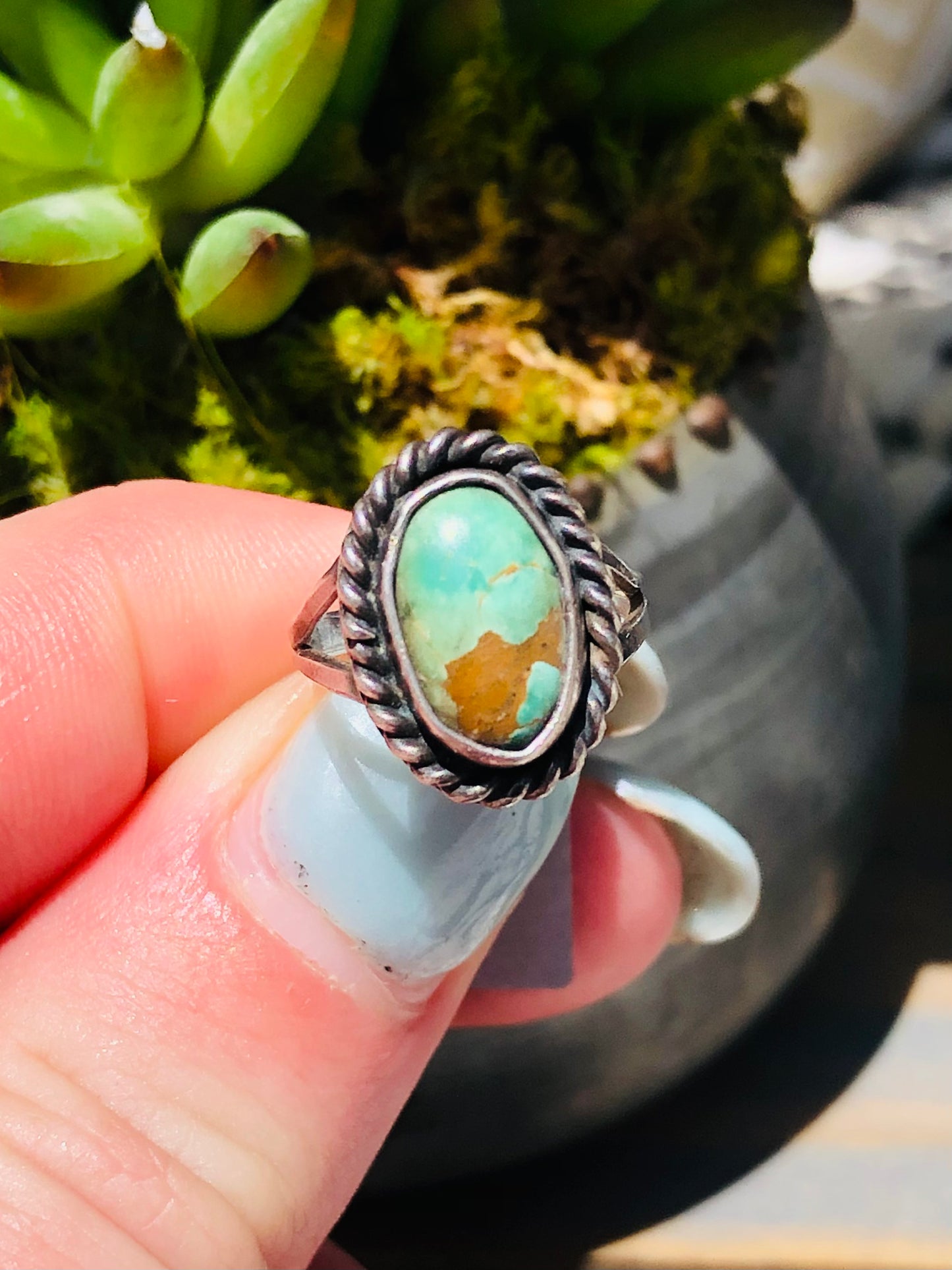 Sterling Turquoise Ring