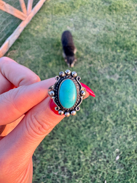 Sterling Silver Turquoise Ring