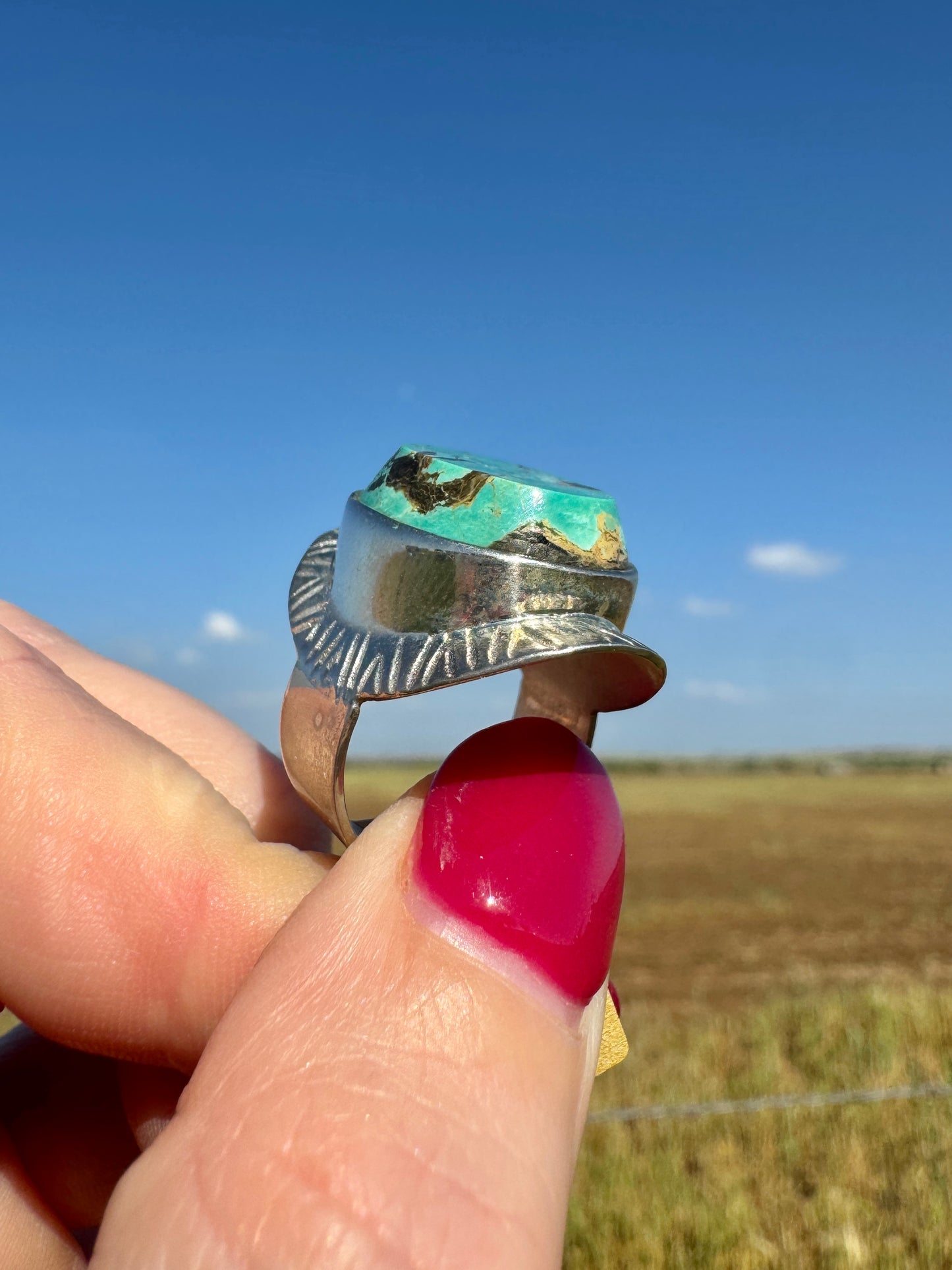 Sterling Silver Turquoise Ring