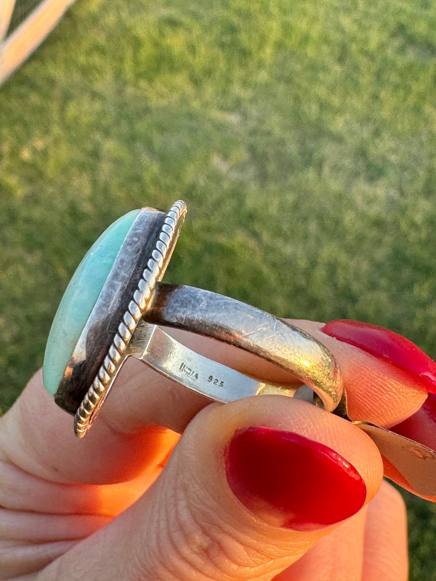 Sterling Turquoise Ring