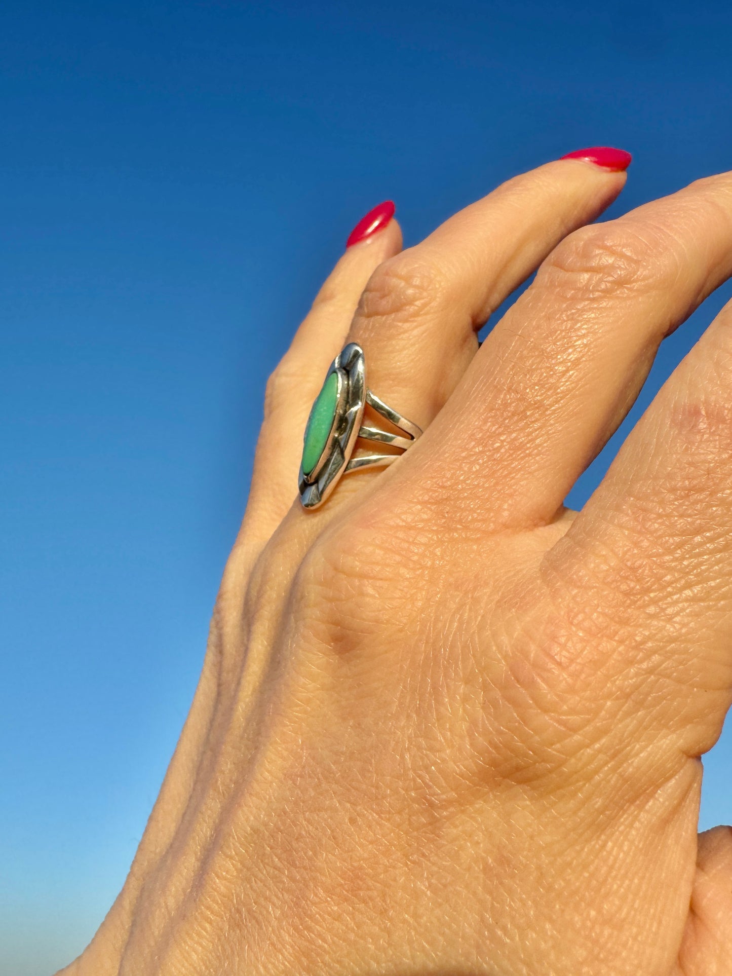 Sterling Silver Turquoise Ring