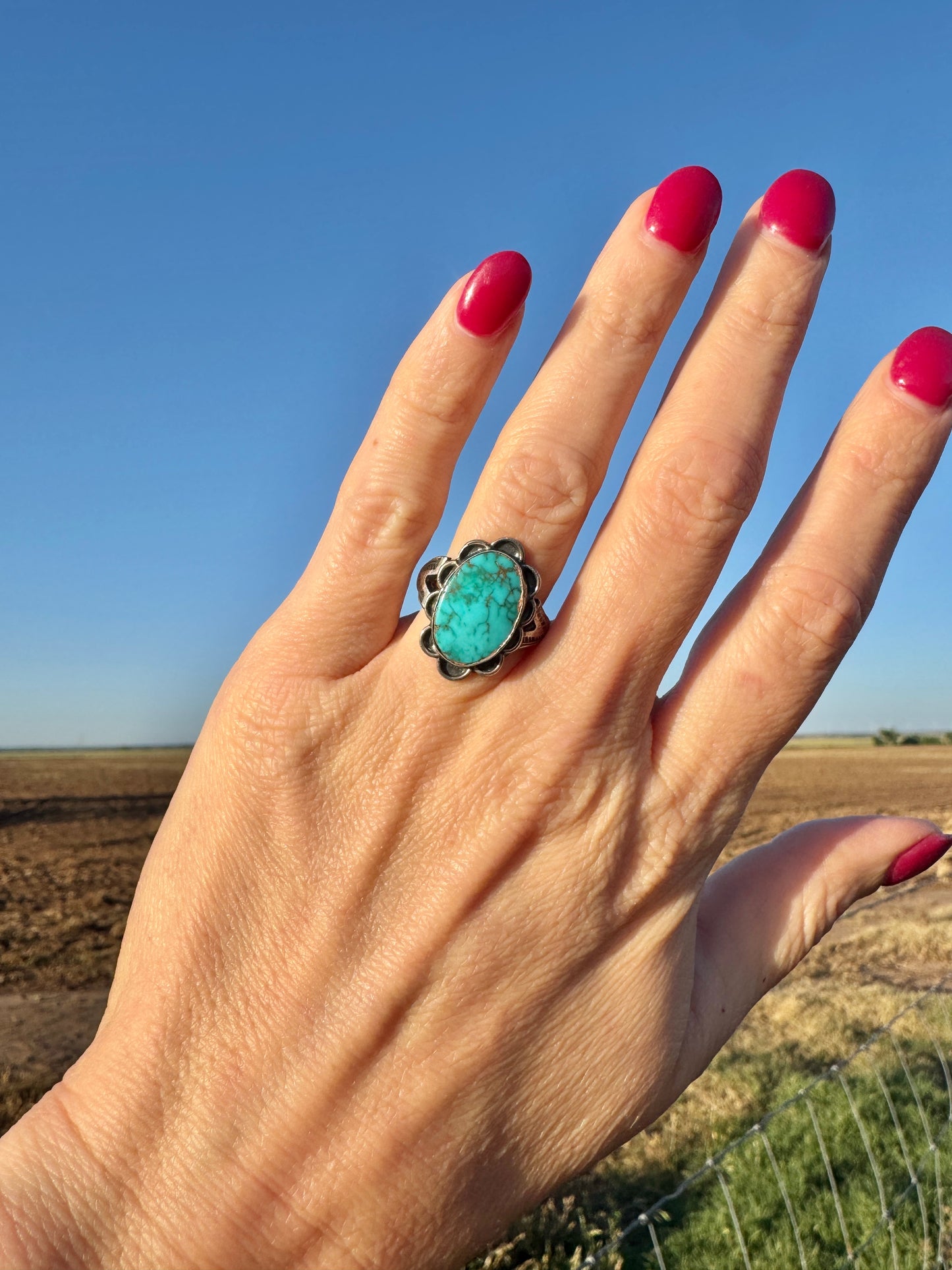 Sterling Silver Turquoise Ring