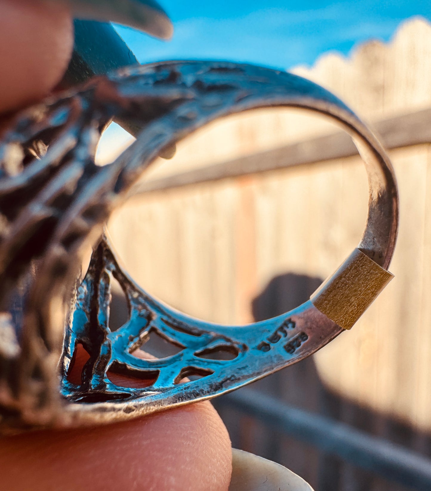 Sterling Silver Blue Lapis Ring