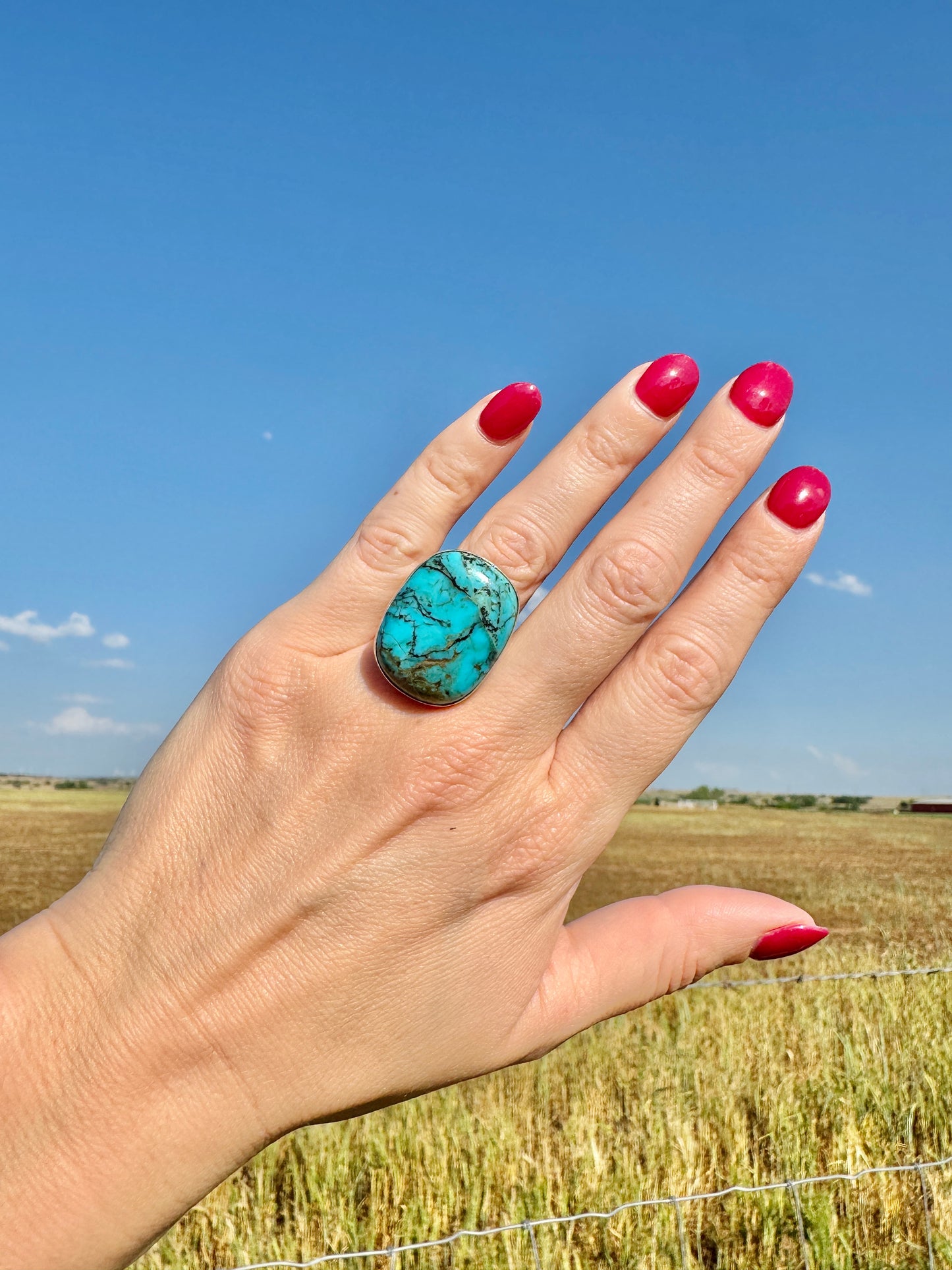 Sterling Silver Turquoise Ring