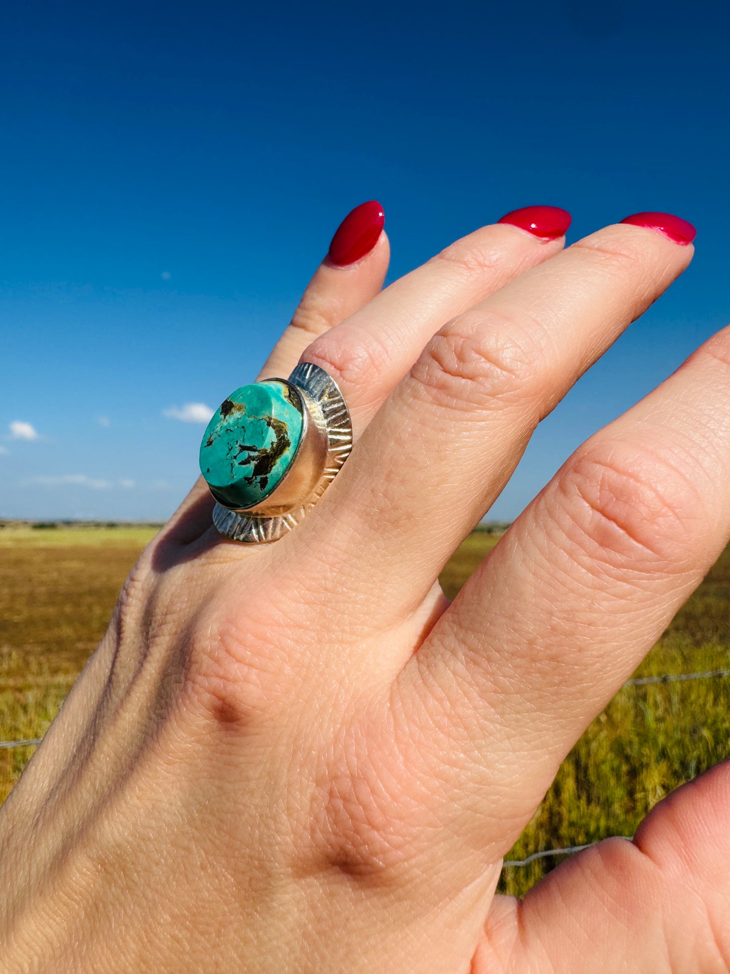 Sterling Silver Turquoise Ring