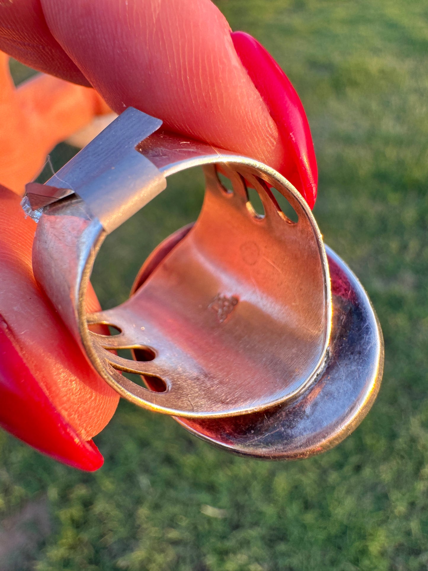 Sterling Silver Brown Agate Ring
