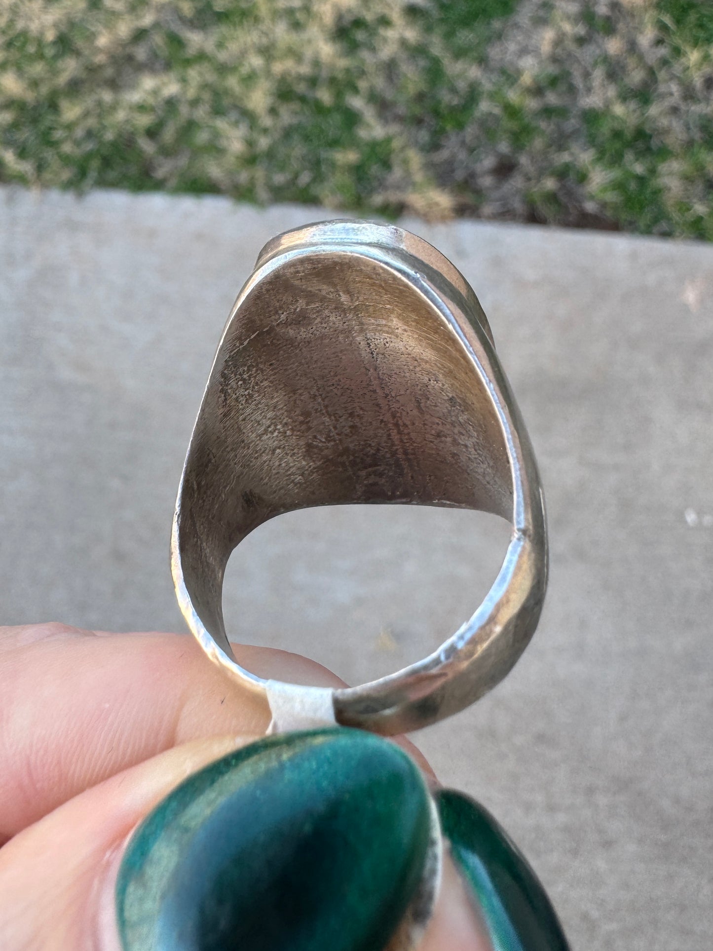 Vintage Sterling Silver Multi-Stone Ring