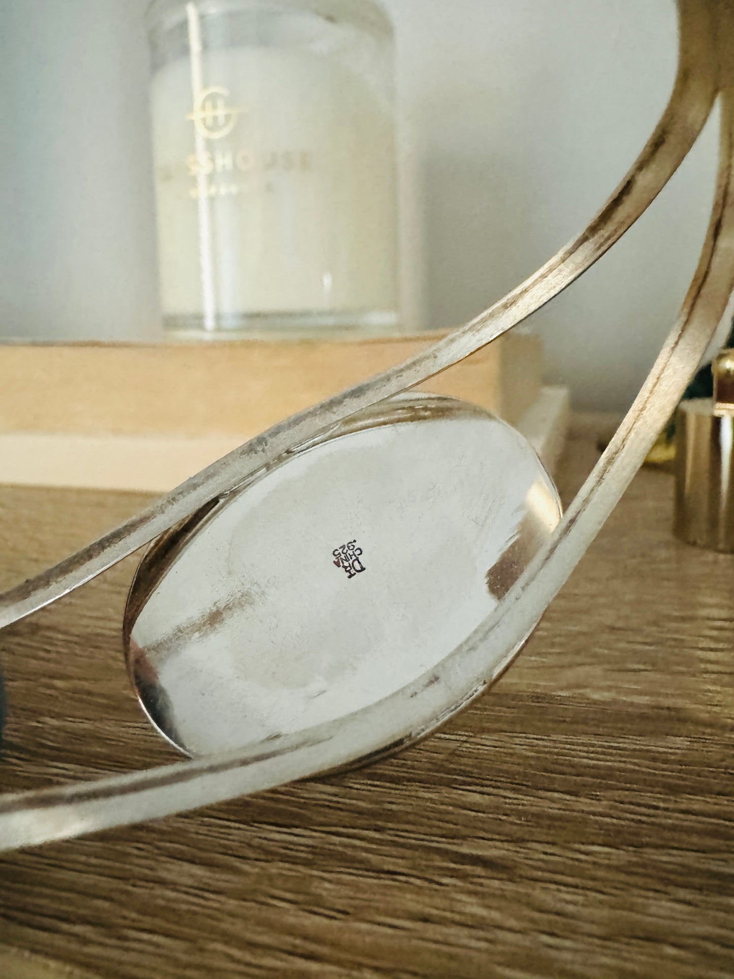 Sterling Silver Mother of Pearl and Turquoise Cuff Bracelet