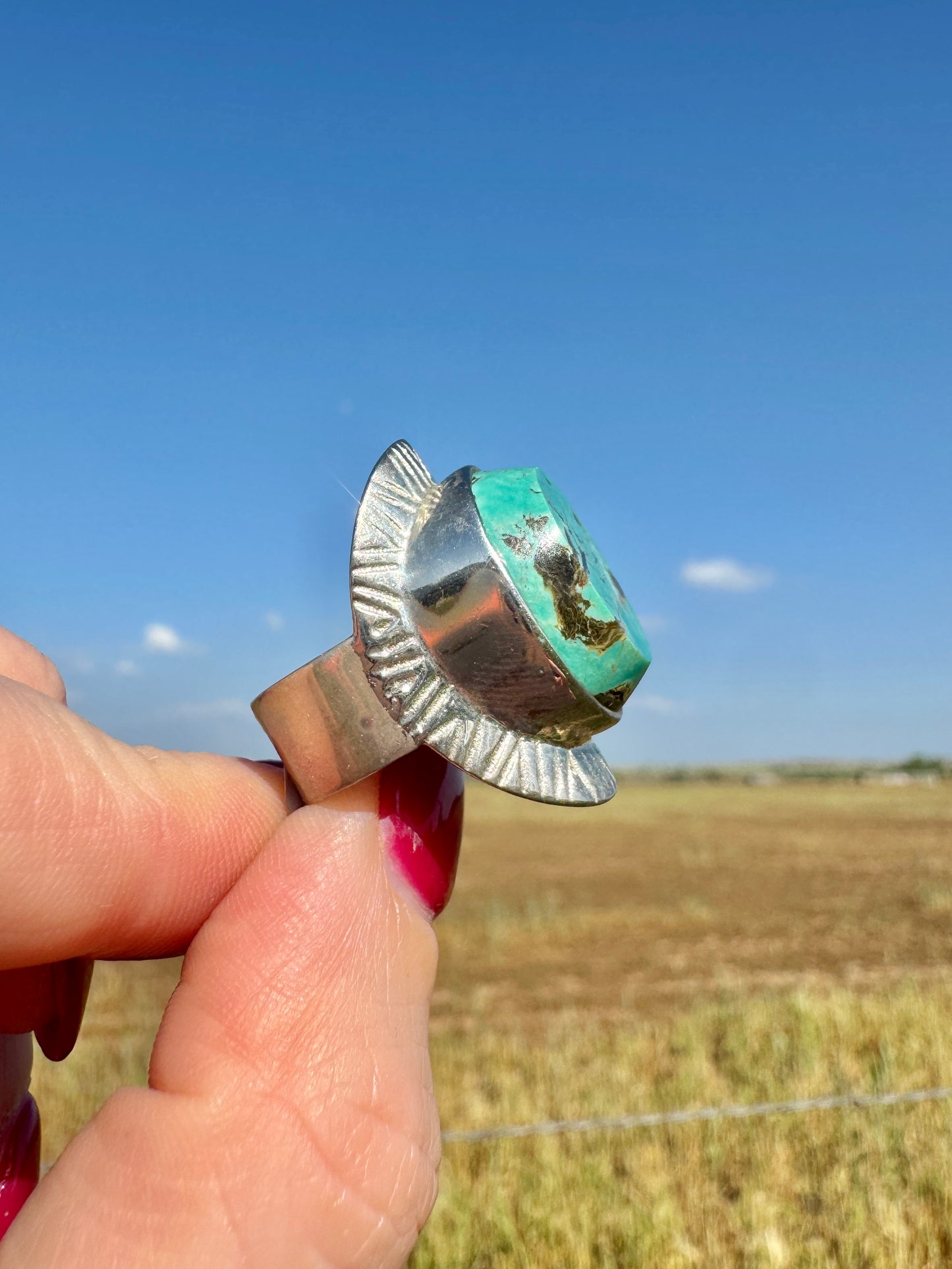 Sterling Silver Turquoise Ring