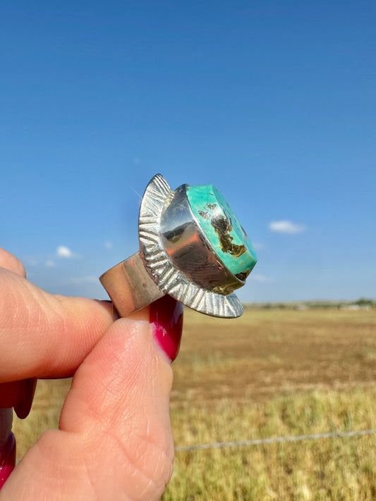 Sterling Silver Turquoise Ring