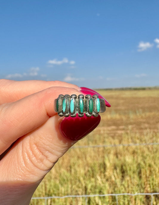 Vintage Native Zuni Sterling Ring